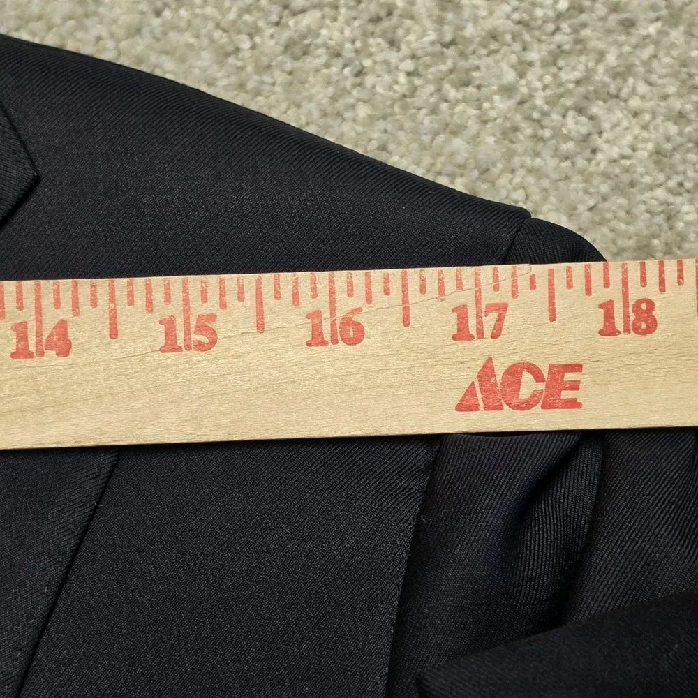 SuitSupply‎ La Spalla Navy Wool Blazer Sport Coat 2 Piece 40R Vitale Barberis